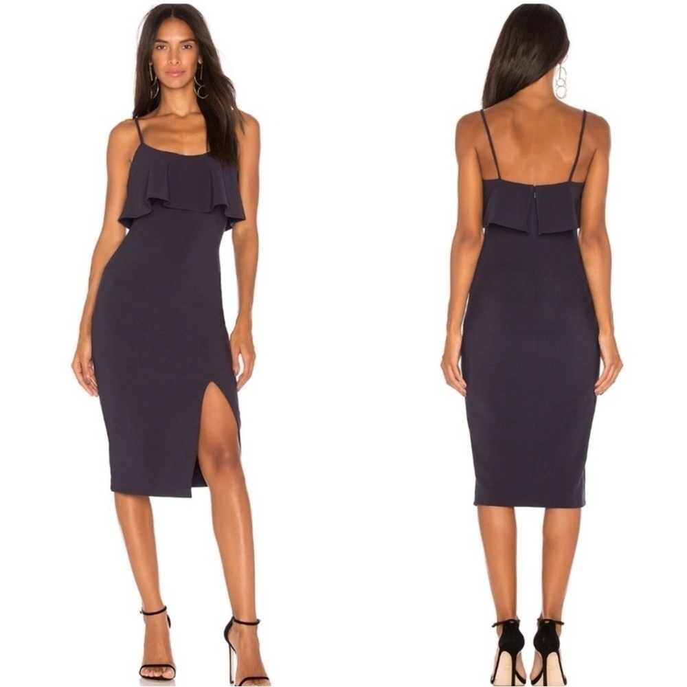 Likely Dionne Sleeveless Sheath Dress in Navy Blue Sz 8